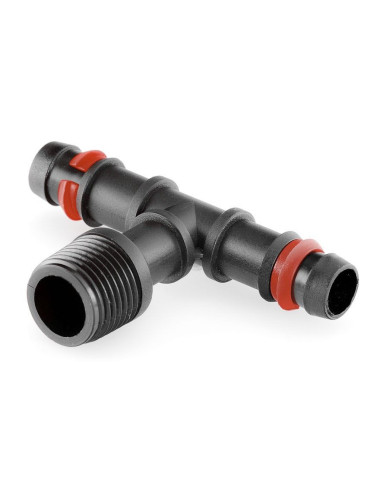 Te rosca macho 3/4-16 mm riego goteo