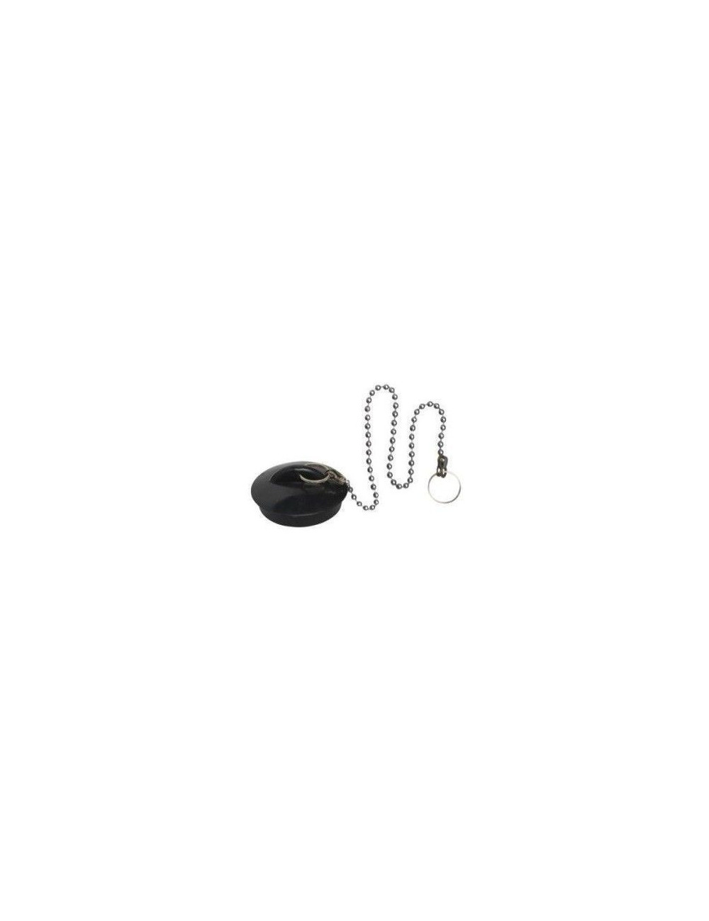 Tapon y cadena de 27 cm para lavabo y bidet Tapon y cadena de 27 cm para lavabo y bidet
