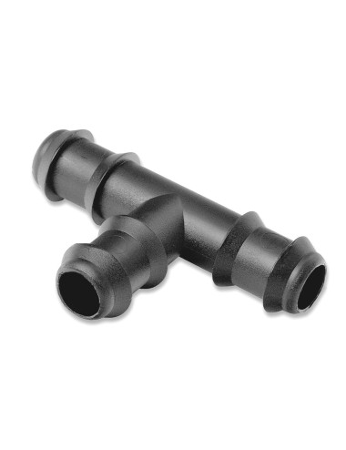 Te de 12 mm Accesorio para riego por goteo