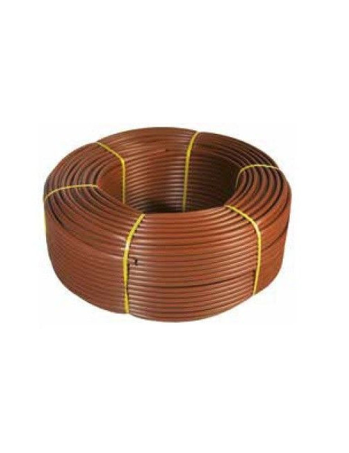 Tuberia Marron de 16 mm Goteros a 33 centimetros