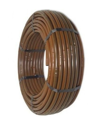Tubo Marron Ø 16 mm con Gotero Integrado a 33 Centimetros