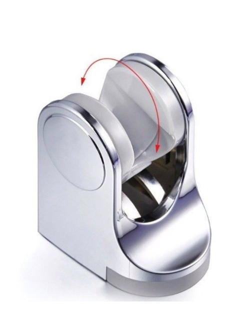 Soporte ducha Giratorio de ABS Cromado