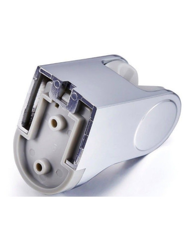 Soporte ducha Giratorio de ABS Cromado