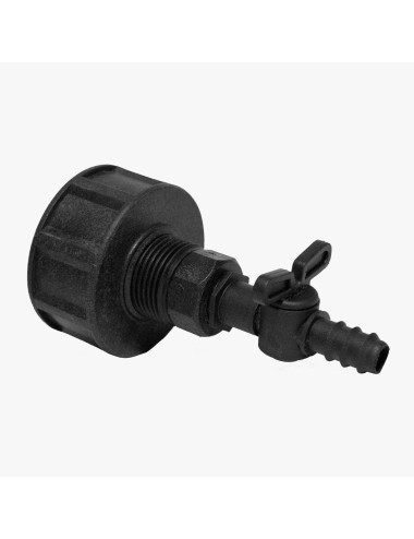 Adaptador IBC para Bidones de 1000 Litros/Con Grifo salida 16 mm