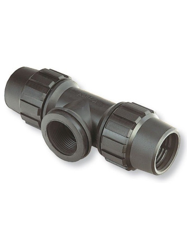 Te hembra para conexiones PE 20-1/2