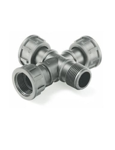 Electric valves cross connectors with Joint