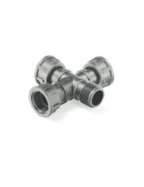 Electric valves cross connectors with Joint