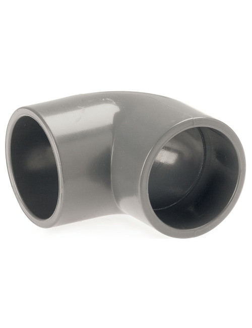 Codo hembra-hembra 90º PVC
