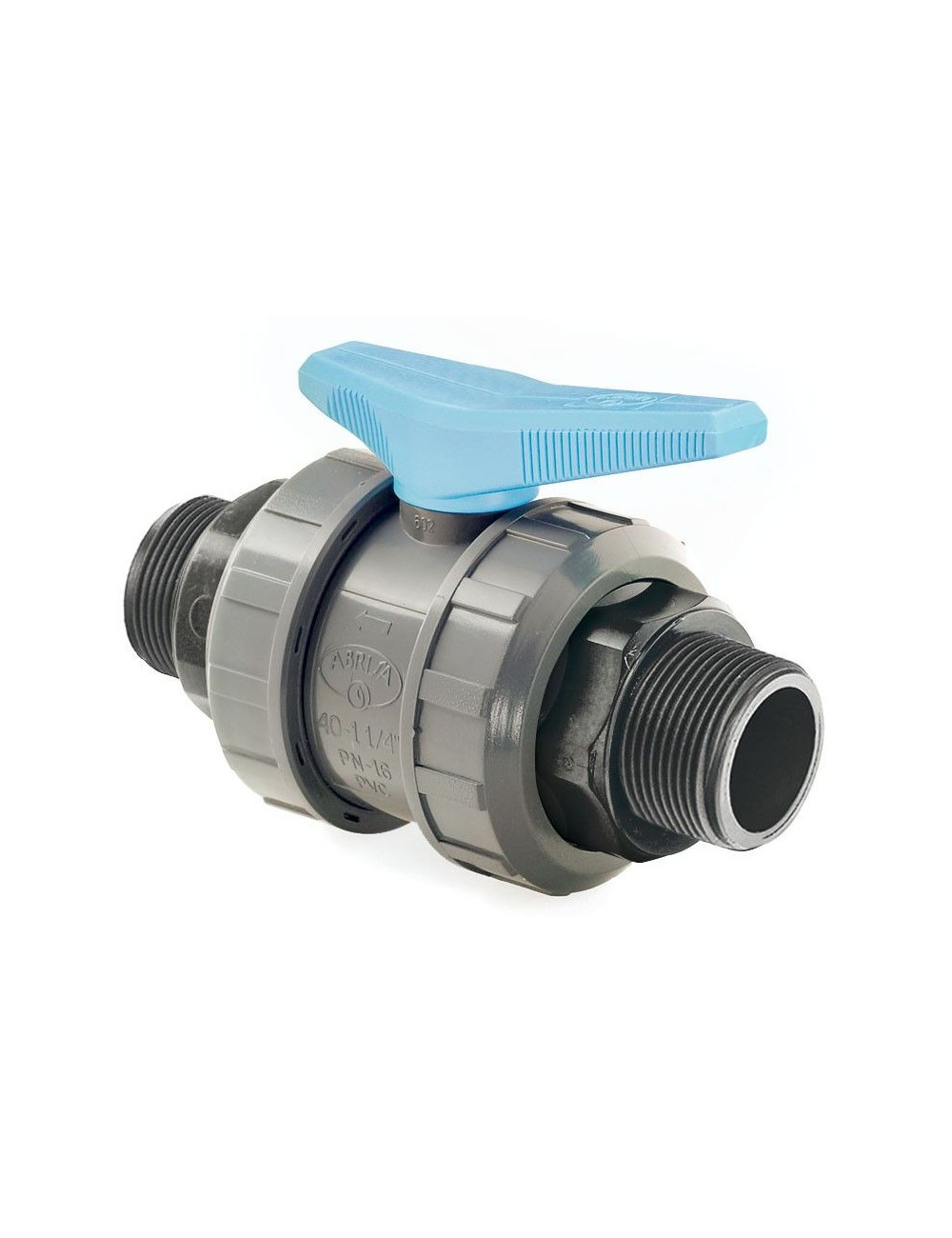 valvula de PVC con salida enroscar macho valvula de PVC con salida enroscar macho