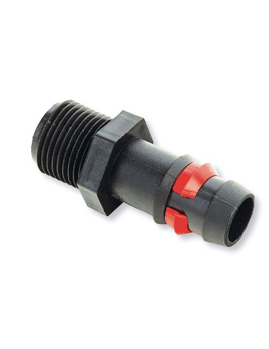 Unión rosca macho 3/8 salida tubo de 20 mm