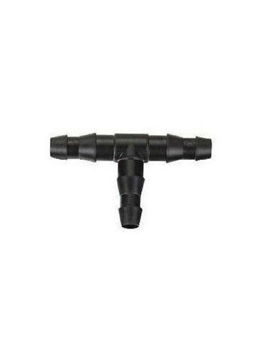 Te de 5x5 para microtubo de riego por goteo