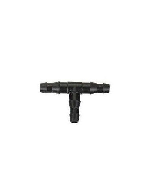 Te de 5x5 para microtubo de riego por goteo